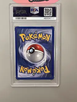 1999 1st Edition Base Set Shadowless Pokemon Hitmonchan Holo PSA 9 MINT!! - Image 3