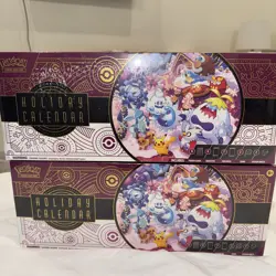 Pokemon TCG 2025 Holiday Calendar Box Sealed New With 25 Surprises! - Image 1