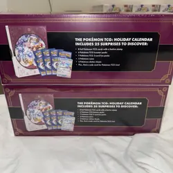 Pokemon TCG 2025 Holiday Calendar Box Sealed New With 25 Surprises! - Image 3
