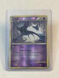 Pokemon TCG Zubat 70/95 HGSS Unleashed Reverse Holo 2010 LOOK!! - Image 1