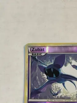 Pokemon TCG Zubat 70/95 HGSS Unleashed Reverse Holo 2010 LOOK!! - Image 4