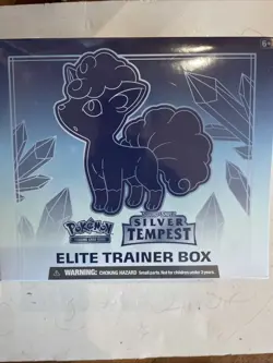 Pokemon TCG Sword & Shield Silver Tempest Elite Trainer Box ETB Factory Sealed - Image 1