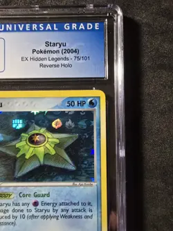 Staryu #75/101 Reverse Holo - Pokemon (2004) EX Hidden Legends CGC 9 Mint!💎 - Image 5