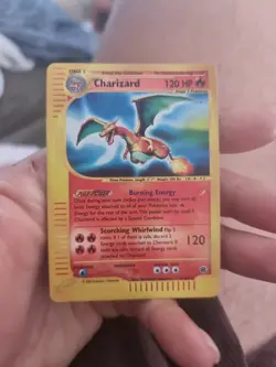 Pokemon TCG Charizard Reverse Holo E-Reader -6/165- Expedition Base Set - Image 1