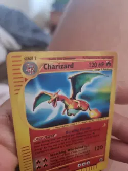 Pokemon TCG Charizard Reverse Holo E-Reader -6/165- Expedition Base Set - Image 3