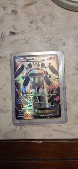 Zygarde EX 54a/124 Fates Collide Alternate Full Art NM MEGA Pokemon - Image 1
