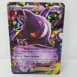 Gengar EX Oversized Card 34/119 XY Phantom Forces Pokemon JUMBO - Image 1