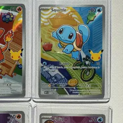 Pokemon Set of 9 - First Partner Illustration Collection Promo 30th Anniversary - Image 4