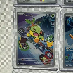 Pokemon Set of 9 - First Partner Illustration Collection Promo 30th Anniversary - Image 5