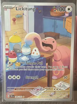 Lickitung 180/162 Pokemon TCG SV05: Temporal Forces Holo Card NM/M Condition - Image 1