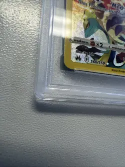 2023 Pokemon TCG Crown Zenith Pikachu #160/159 Full Art Secret Rare PSA 9 - Image 5