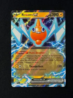 Rotom ex 029/094 Double Rare Phantasmal Flames Pokemon NM/M - Image 1
