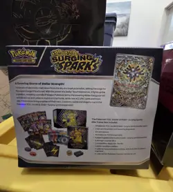 Pokemon TCG Scarlet & Violet Surging Sparks Elite Trainer Box Pikachu ETB Sealed - Image 2