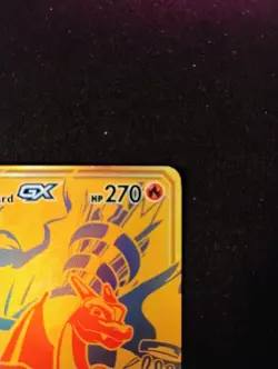 Pokemon Reshiram & Charizard GX SM247 Nm Holo Card - Image 2