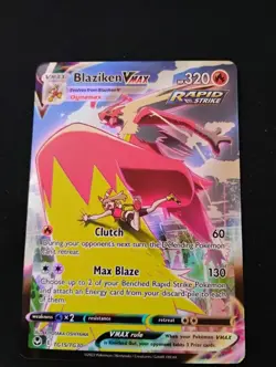 Blaziken VMAX TG15/TG30 Pokemon TCG SWSH12: Silver Tempest Trainer Gallery NM - Image 1