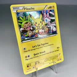 2016 Pokemon Pikachu XY95 Black Star Promos XY BREAKpoint Holo English SWIRL LP - Image 3