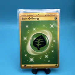 Pokemon TCG SV02 Paldea Evolved Basic Grass Energy 278/193 Reverse Holo - Image 1