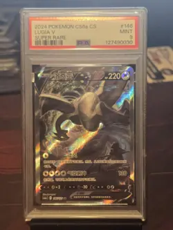 PSA 9 Lugia V 146/131 CS6aC Holo Alt Art Sword&Shield Pokemon Chinese - Image 1