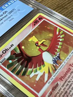Ho-Oh Secret Wonders 10/132 Holo Pokemon Card, SWIRL/Bleed. CGC MINT 9 POP 37 - Image 2