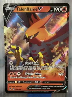 Pokemon TCG Talonflame v Vivid Voltage Holo Ultra Rare Card 029/185 - Image 1