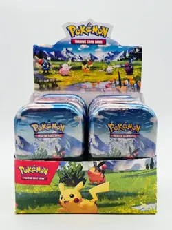 Pokemon TCG Mega Evolution Ascended Heroes Mini Tin 10-Pack Lot - 10 Sealed Tins - Image 1