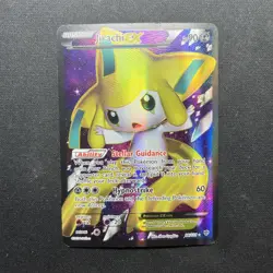 Jirachi EX Full Art Ultra Rare Holo 98/101 Plasma Blast Basic Pokemon TCG HP - Image 1