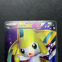 Jirachi EX Full Art Ultra Rare Holo 98/101 Plasma Blast Basic Pokemon TCG HP - Image 2