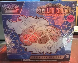 Pokemon Stellar Crown Elite Trainer Box ETB Factory Sealed - Image 1