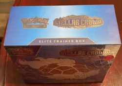 Pokemon Stellar Crown Elite Trainer Box ETB Factory Sealed - Image 2