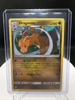 Pokemon TCG Dragonite Sun & Moon - Team Up 119/181 Holo Rare Cosmos Holo Rare - Image 1