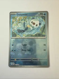 NM Oshawott (Master Ball Pattern)021/086/086 Common SV: White Flare Pokemon - Image 1