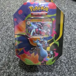 Pokemon Charizard EX Tin Set X & Y Sealed 2 Tins Mega Charizard Promo 8 Packs - Image 2