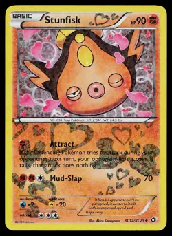 Pokemon Card - Stunfisk Legendary Treasures: Radiant Collection RC12/RC25 Holo - Image 1