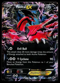 Pokemon Card - Yveltal EX XY Promo XY08 Holo Promo - Image 1