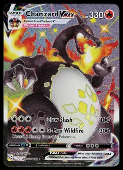 Pokemon Card - Charizard VMAX Shining Fates Shiny Vault SV107/SV122 Holo - Image 1