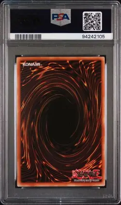 2022 Yu-Gi-Oh! Red-Eyes Black Dragon MP22-EN267 Secret Rare PSA 9 MINT - Image 2
