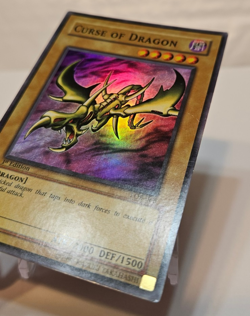 Curse of Dragon LOB-066 Super Rare 1st Edition Asian English Yugioh 979 - Image 2