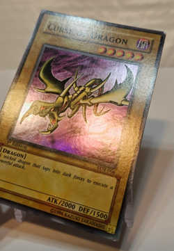 Curse of Dragon LOB-066 Super Rare 1st Edition Asian English Yugioh 979 - Image 3