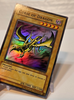 Curse of Dragon LOB-066 Super Rare 1st Edition Asian English Yugioh 979 - Image 4