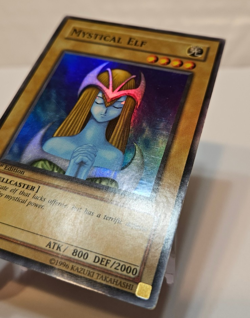 Mystical Elf LOB-062 Super Rare 1st Edition Asian English Version Yugioh 971 - Image 2