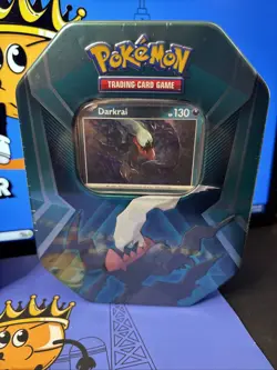 2021 Pokemon TCG Knockout Darkrai Tin 3 Booster Packs - Hot Packs!! - Image 2