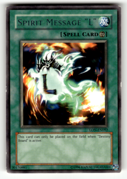 Spirit Message "L" LON-092 Rare Labyrinth of Nightmare LP - Image 1