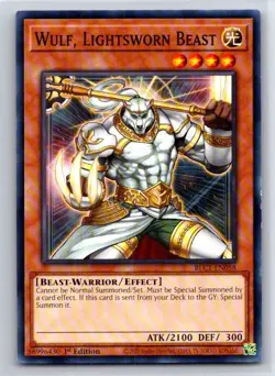 Wulf, Lightsworn Beast Common Battles of Legend: Chapter 1 BLC1-EN058 LP - Image 1