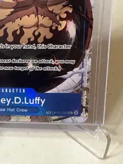 Monkey D. Luffy OP11-058 Treasure Rare One Piece TCG CARRYING ON HIS WILL NM - Image 4