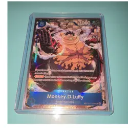 One Piece CCG Monkey D. Luffy OP11-058 Treasure Rare Parallel Foil English - Image 1