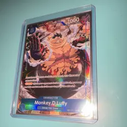 One Piece CCG Monkey D. Luffy OP11-058 Treasure Rare Parallel Foil English - Image 3
