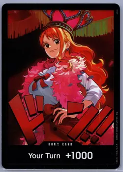 DON!! Card Nami Extra Booster: One Piece Heroines Edition (Foil) - One Piece CCG - Image 1