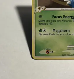 Heracross 24/111 Rising Rivals Rare Elite Four E4 LP Pokemon Card - Image 4