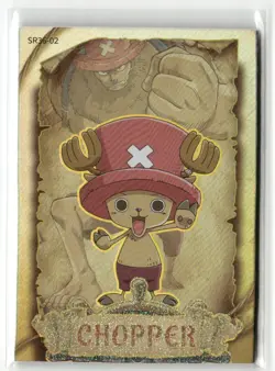 TONY TONY CHOPPER SR SR36-02 Thick ONE PIECE Anime Collectible Card - Image 1