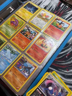 Pokemon Cards Bulk. Over 500-1000+ cards, cards from 1998-2014, binder included - Image 1